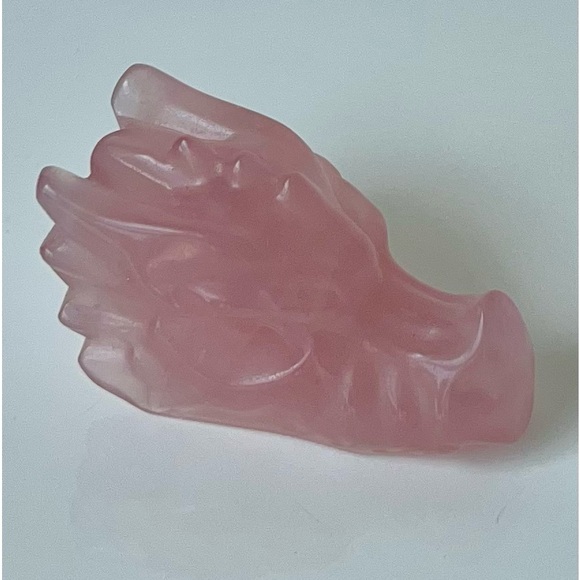 SOLD!
Rose Quartz Mini Dragon Head - Picture 13 of 13